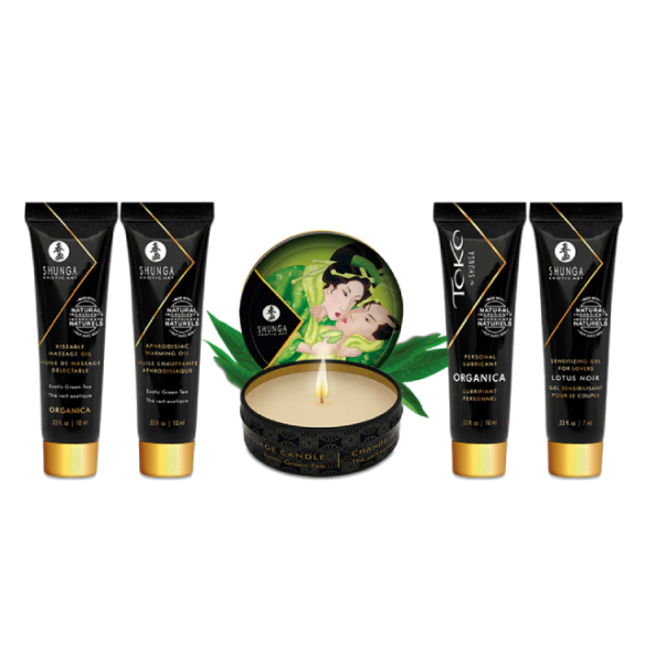 Kit Massage sensuel et Bio - Secret de Geisha