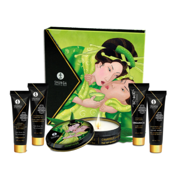 Kit Massage sensuel et Bio - Secret de Geisha