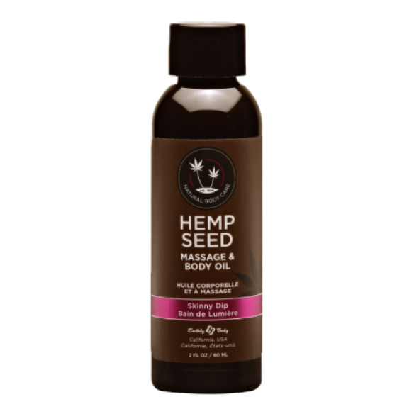 Huile de massage au chanvre - Bain de lumière - 60ml