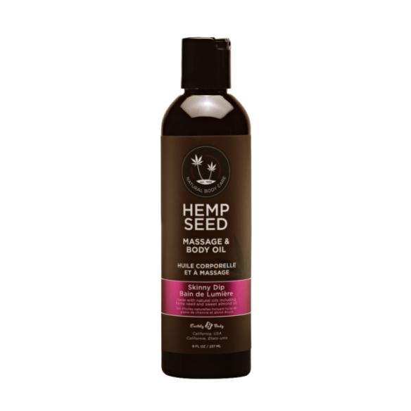 Huile de massage au chanvre - Bain de lumière - 237ml