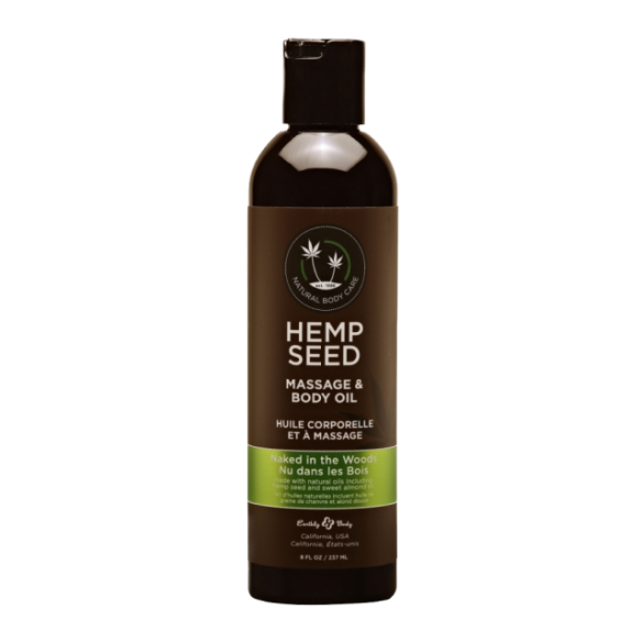 Huile de massage au chanvre - Naked in the woods - 237ml