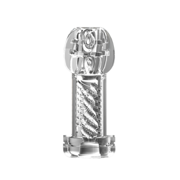 Masturbateur pénien texturé - Screw III - Galaku - Jaune