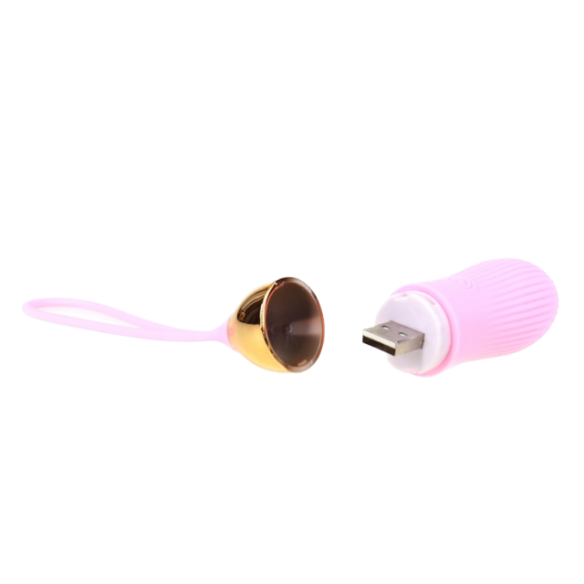 Oeuf vibrant télécommandé - Stripe Sex - Rose