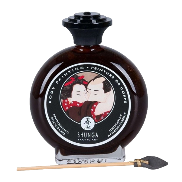 Peinture corporelle comestible - Shunga - Chocolat