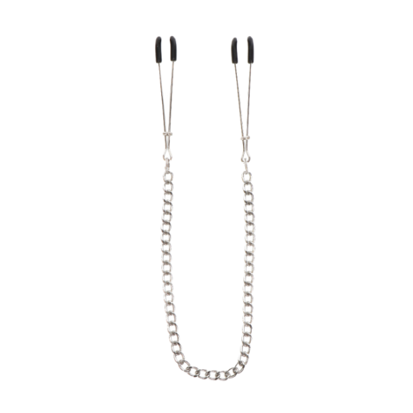 Pinces à tétons en métal argenté - Tweezers