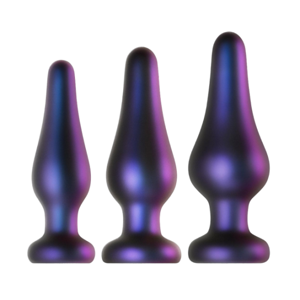 Trio de Plugs anaux en Silicone - Comets - Hueman