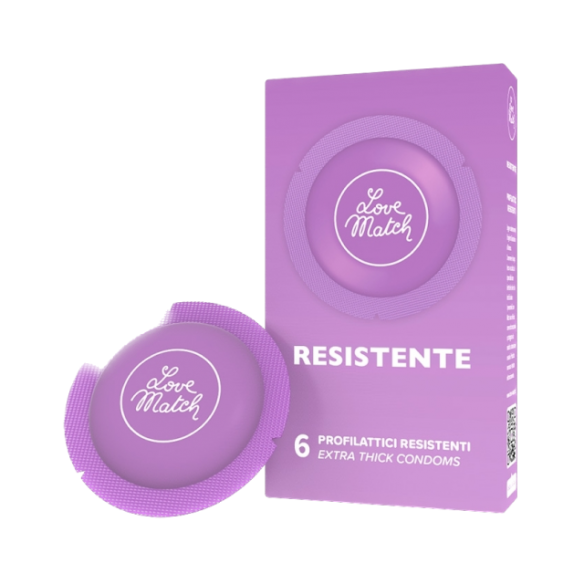 Préservatifs très épais - Resistente - Par 6