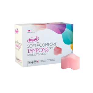 Eponges menstruelles non-lubrifiées - Beppy - Boite de 8