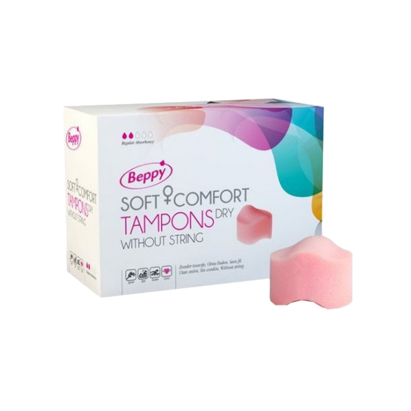 Eponges menstruelles non-lubrifiées - Beppy - Boite de 8