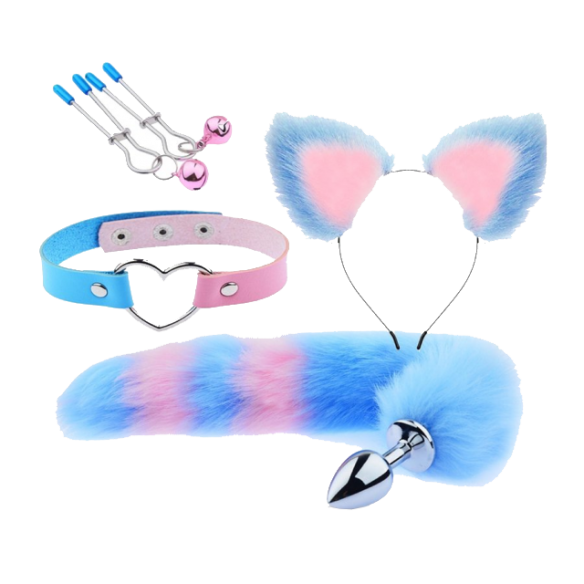 Coffret Puppy Play SM - Bleu-Rose
