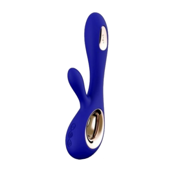 Rabbit Incurvé Oscillant - Lelo - Soraya Wave - Bleu