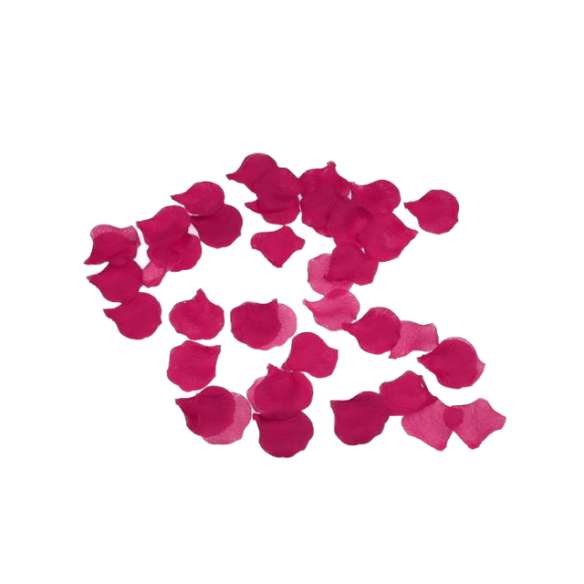 100 Pétales de fleur synthétiques - Rose