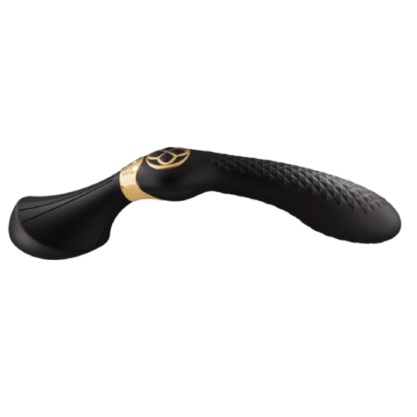 Wand ergonomique 2 en 1 - Shunga - Zoa - Noir