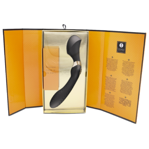 Wand ergonomique 2 en 1 - Shunga - Zoa - Noir