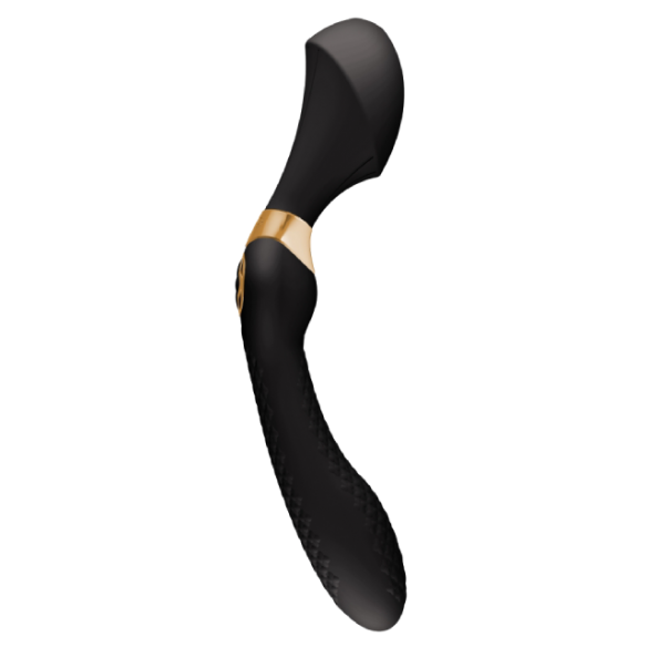 Wand ergonomique 2 en 1 - Shunga - Zoa - Noir