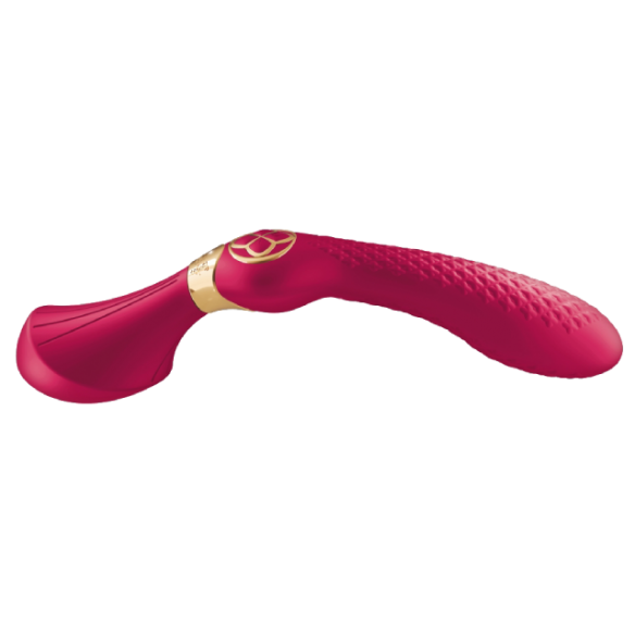 Wand ergonomique 2 en 1 - Shunga - Zoa - Rouge