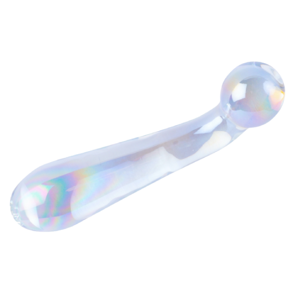 Double Dildo Vaginal en Verre - Alluring Arc
