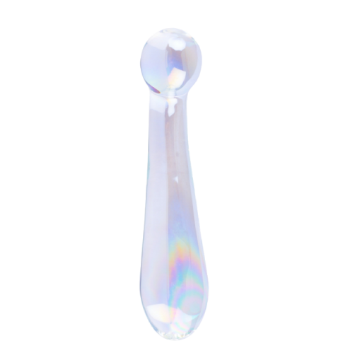 Double Dildo Vaginal en Verre - Alluring Arc