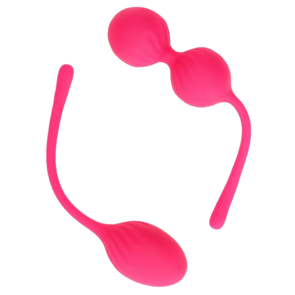 Boules de geisha solo et duo - Balls Training - Rose