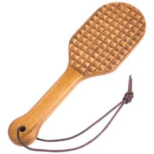 Paddle texturé en bois - Tender Spank