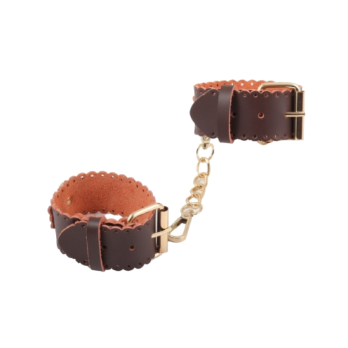 Coffret BDSM en cuir - Brownie - Luxury Fantasy