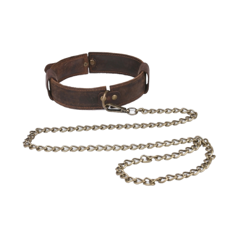 Coffret BDSM en cuir véritable - Vitaggo