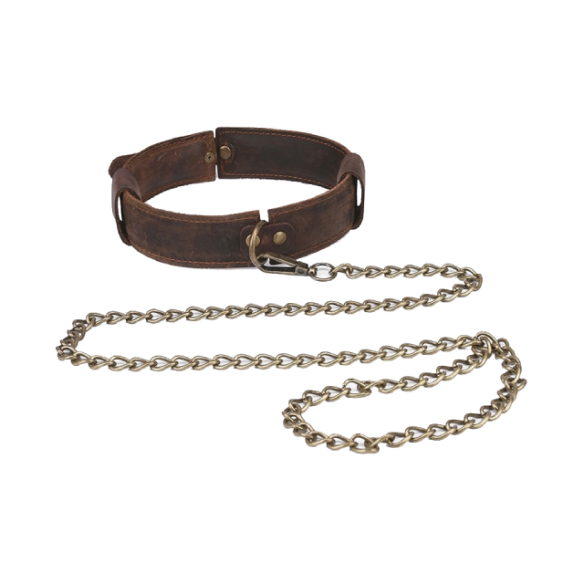 Coffret BDSM en cuir véritable - Vitaggo