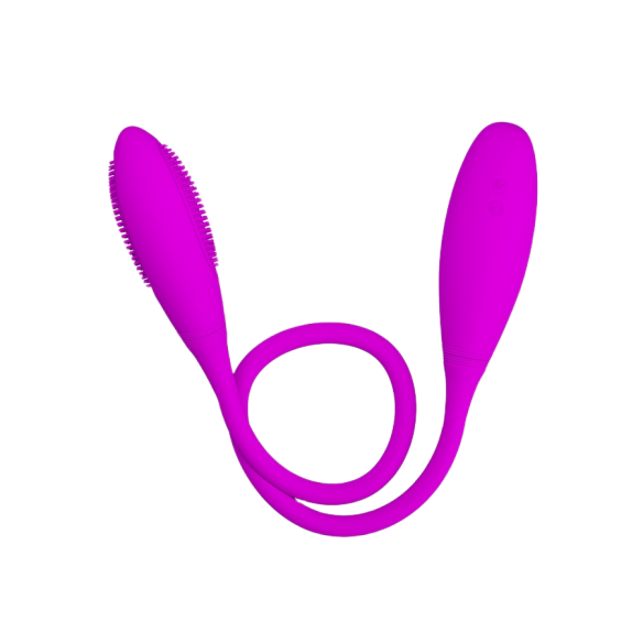 Vibromasseur double texturé - Snaky Vibe