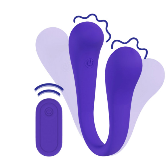 Double Vibromasseur Flexible - Bendapurp - Loveline