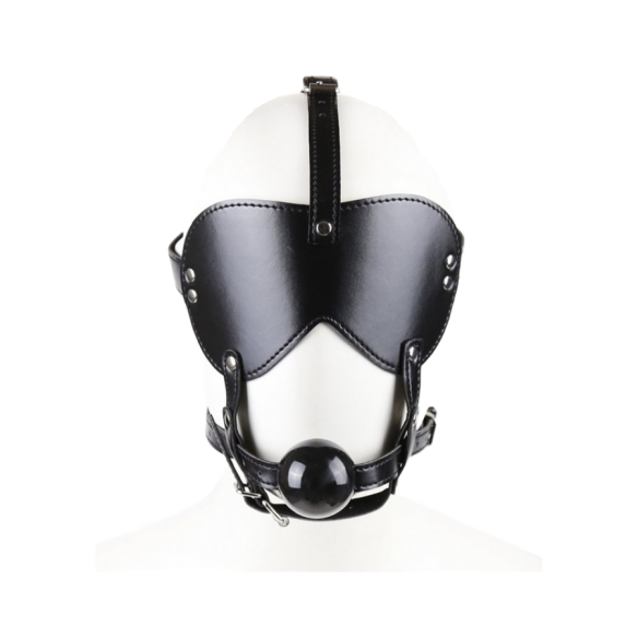 Bâillon Boule et Masque Réglables