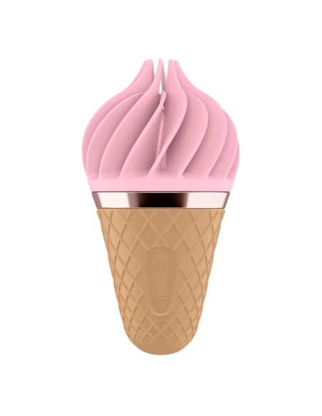 Stimulateur Rotatif Flexible - Satisfyer - Sweet Treat - Rose