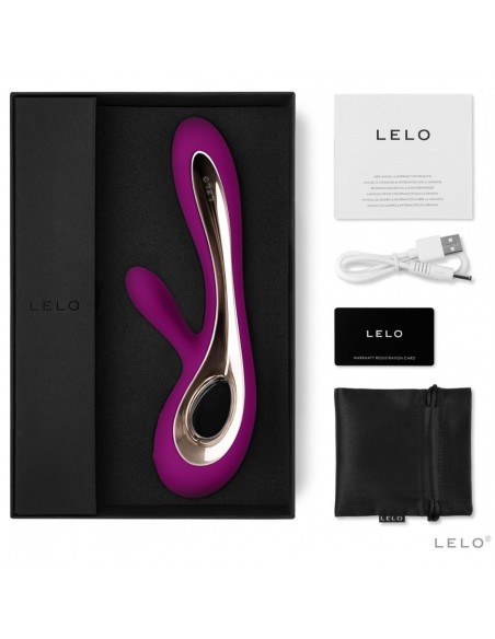 Vibromasseur Rechargeable Soraya 2 Deep Rose