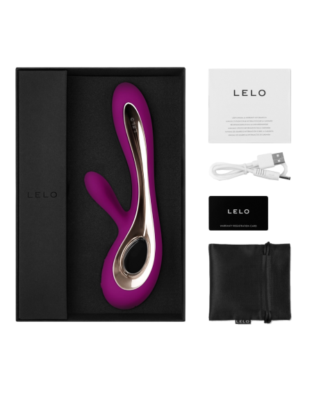 Rabbit Incurvé Rechargeable - Lelo - Soraya 2 - Rose